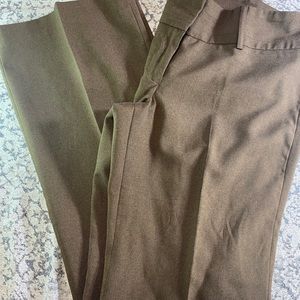 SUZY SHIER Brown Woman's Dress Pants